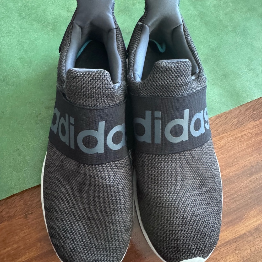 Adidas Gray Slip-On Sneakers